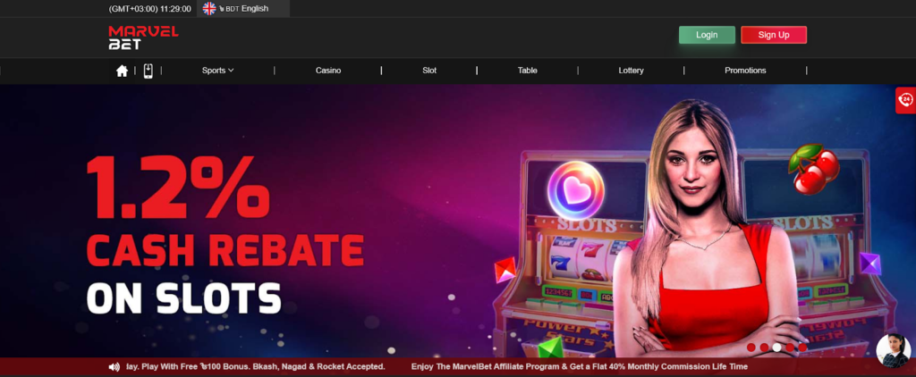 MarvelBet Betting Site and Casino