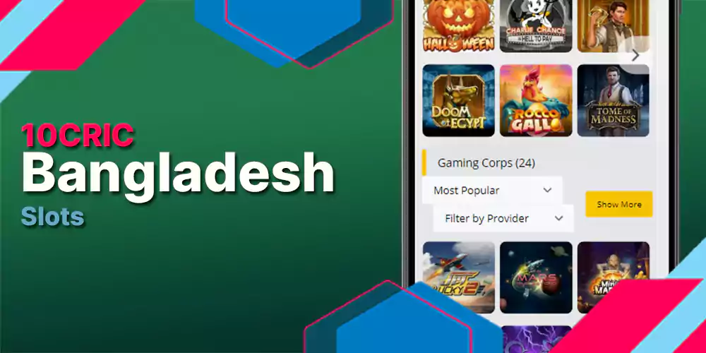10CRIC BD Casino Games