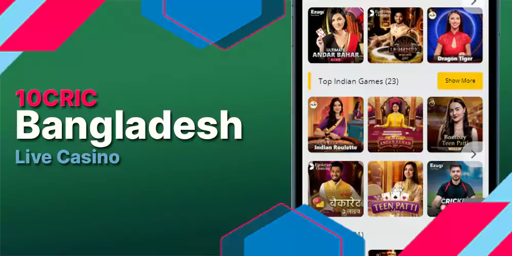10CRIC BD Live Casino