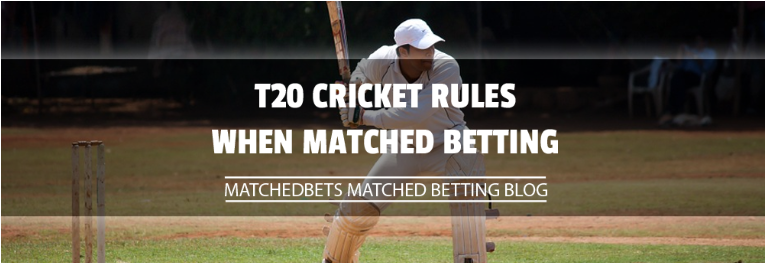 Matched Betting in Cricket