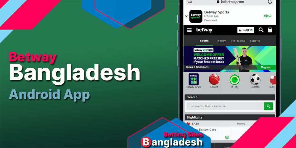 Download Betway Android App