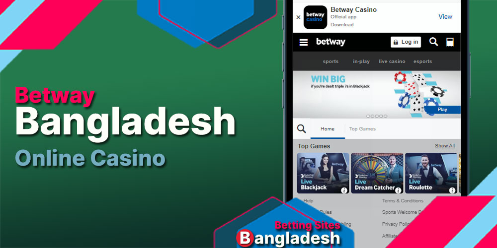 Play at Betway online casino