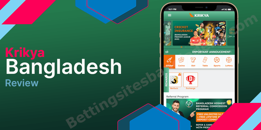 Krikya Betting and Online Casino Site in Bangladesh