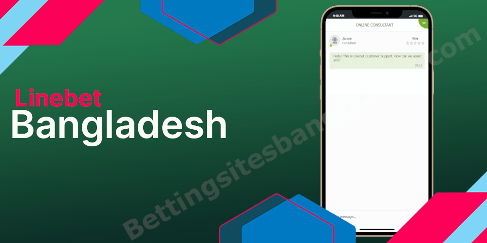 Linebet Bangladesh customer service