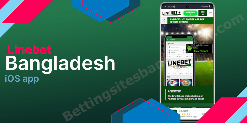 Linebet app for iOS devices