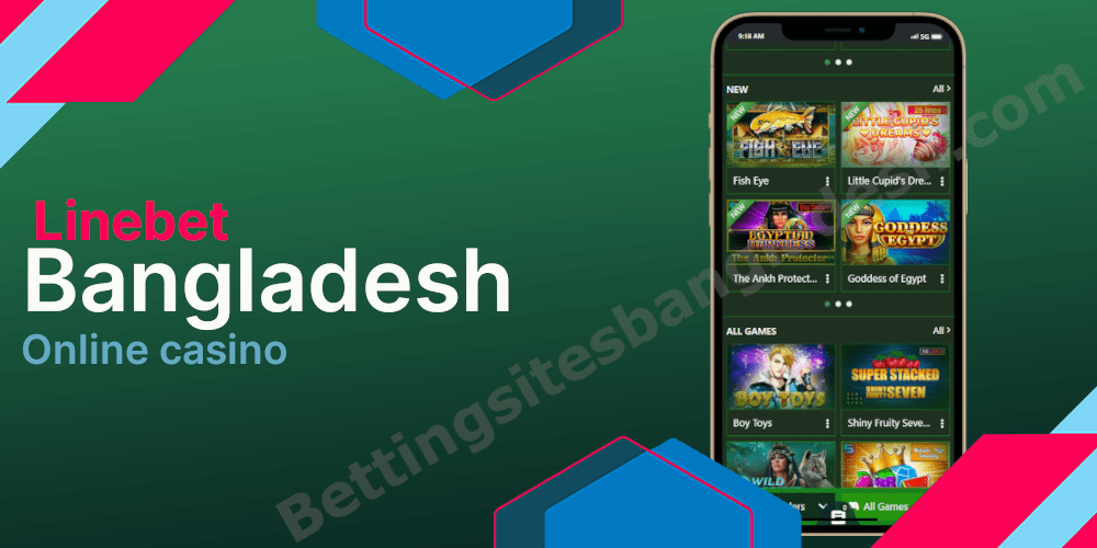 Linebet online casino BD
