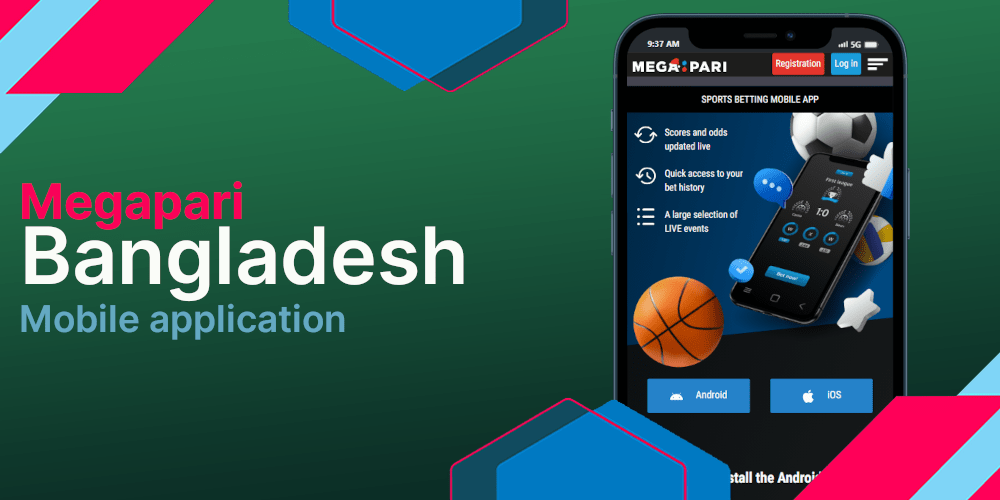 Megapari mobile application for Android and iOS devices