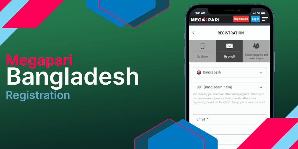 Megapari Bangladesh registration form