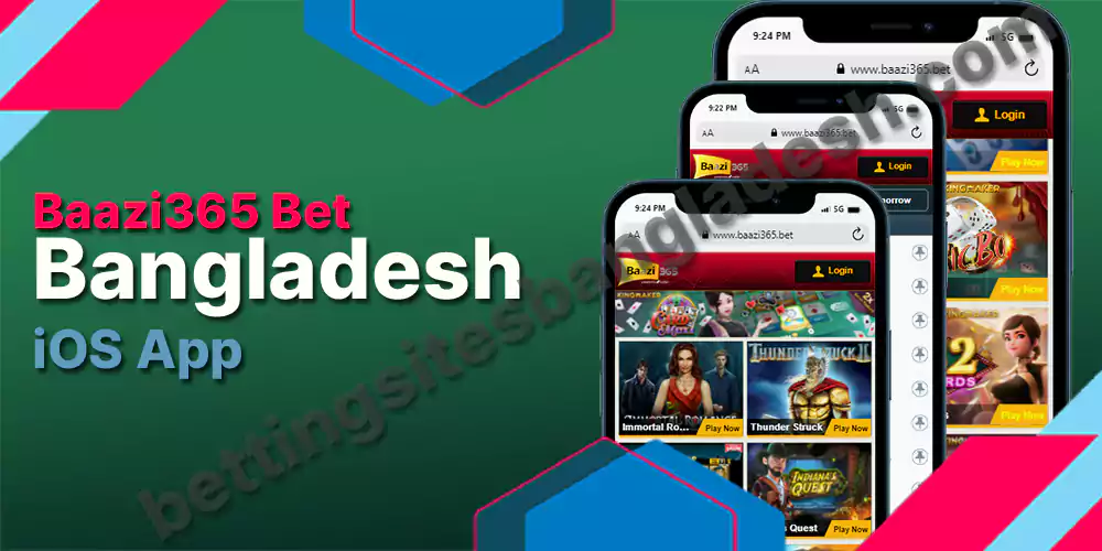 Baazi365 bet iOS app