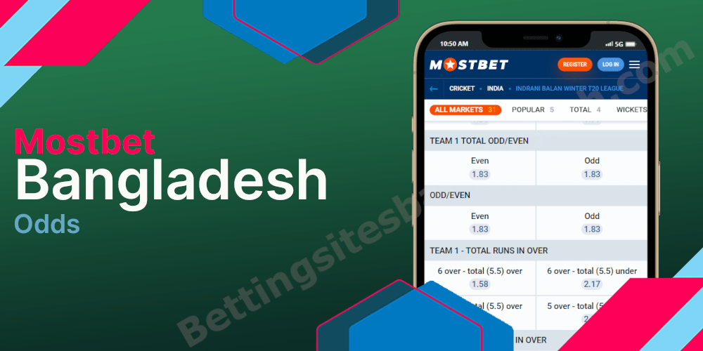 Mostbet betting options Bangladesh