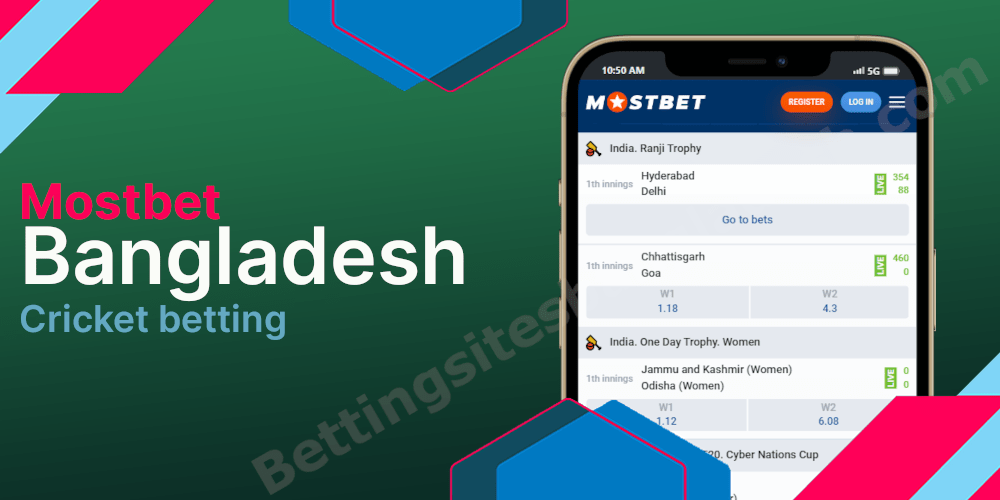 Mostbet cricket betting Bangladesh