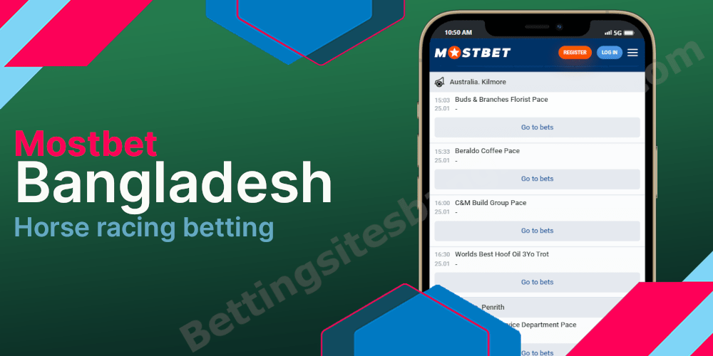 Mostbet horse racing betting Bangladesh