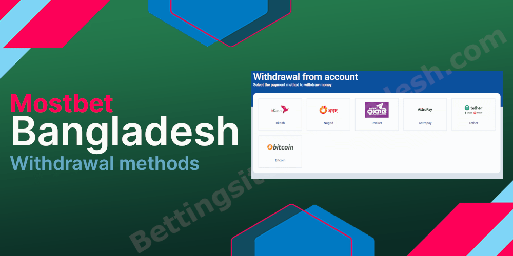 Mostbet withdrawal methods Bangladesh
