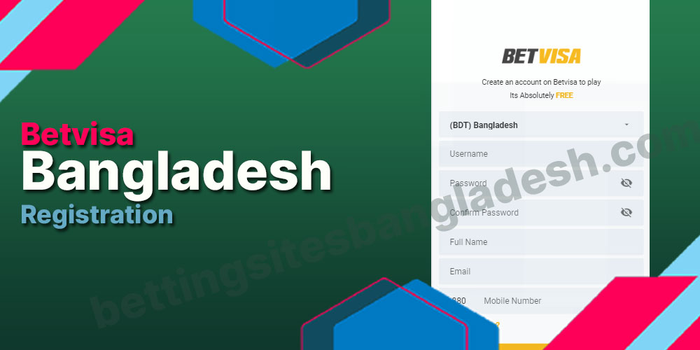 register betvisa account