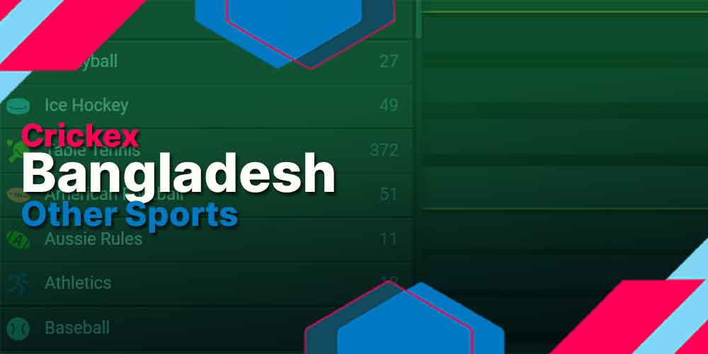 Find more sports to bet