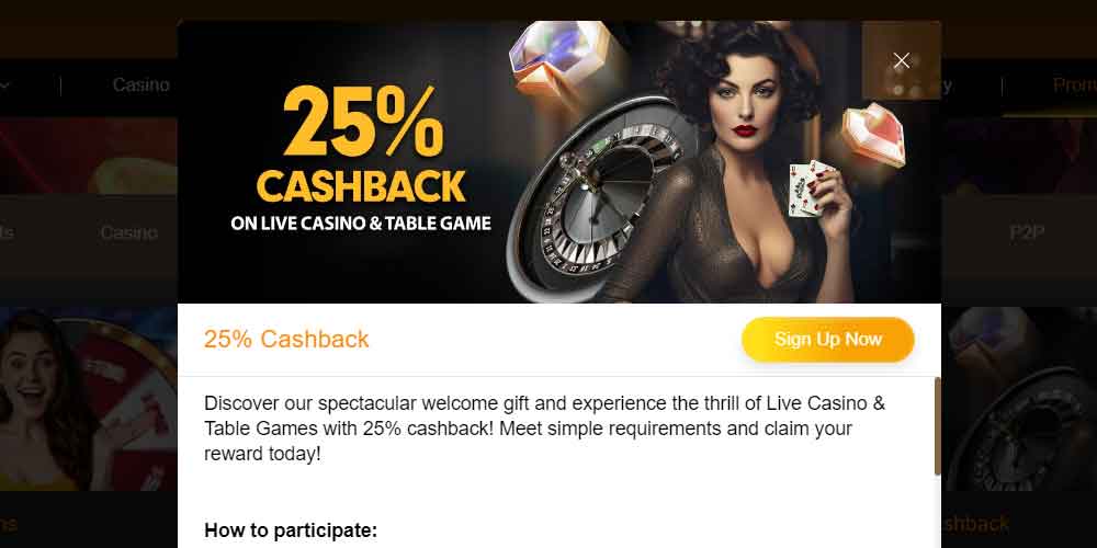 cashback offer