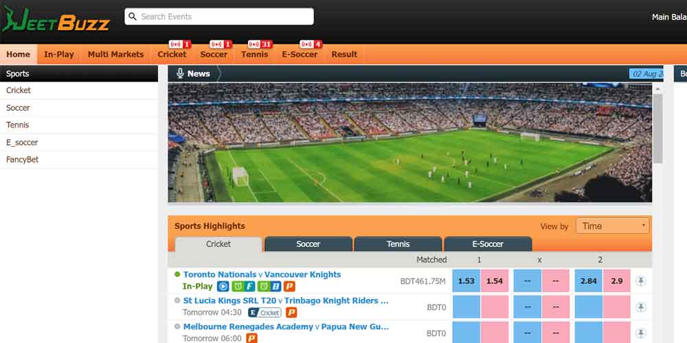 betting options